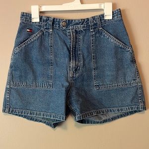 Old Tommy Hilfiger high waisted shorts